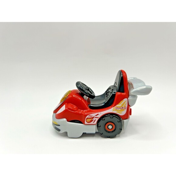Vtech GO GO SMART Wheels Gavin Red Race Car Go Kart + Blue Race Car Lot Of 2 - Picture 14 of 16
